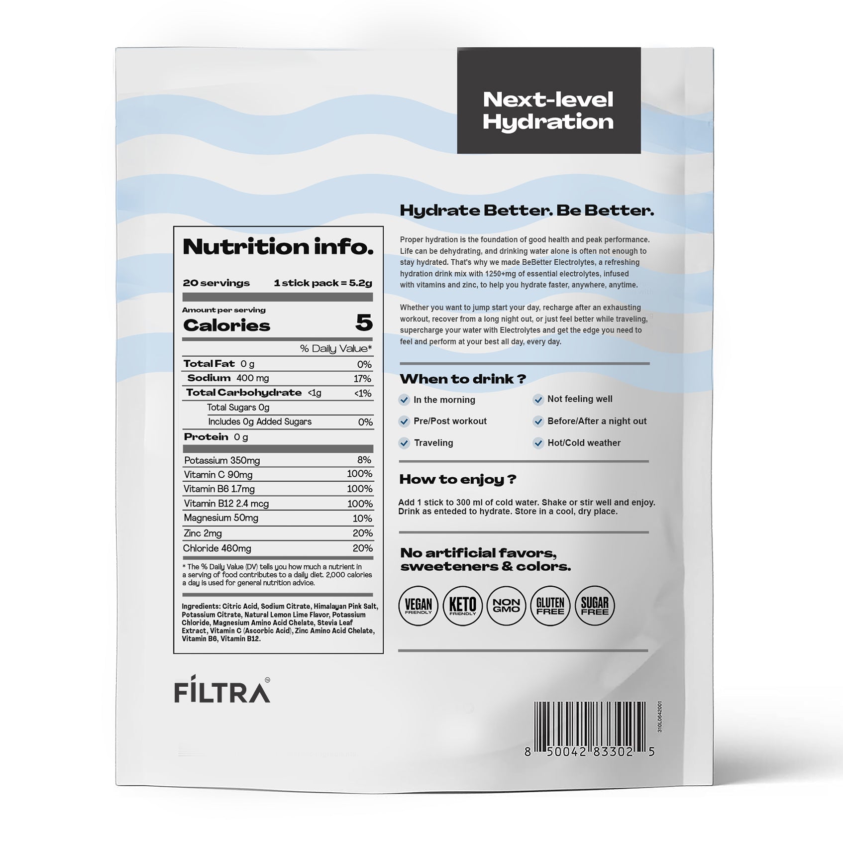 Filtra Electrolytes